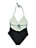 Shein Teal Black Bodysuit Size XL - photo 2