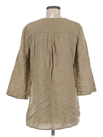 Ellen Tracy 3/4 Sleeve Button-Down Shirt (view 2)