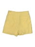 Maison d' Amelie Solid Yellow Shorts Size XS - photo 2