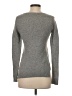 BCBGMAXAZRIA Animal Print Silver Gray Pullover Sweater Size XS - photo 2