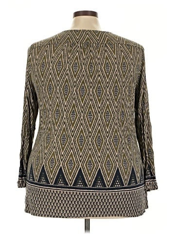 Jasmine & Juliana Long Sleeve Blouse (view 2)