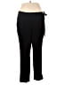 Ann Taylor LOFT 100% Polyester Solid Black Dress Pants Size 12 - photo 1