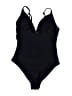 Unbranded Solid Black One Piece Swimsuit Size M (estimated) - photo 2