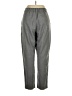 Garnet Hill Chevron-herringbone Gray Dress Pants Size 10 - photo 2