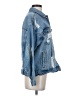 Forever 21 100% Cotton Blue Denim Jacket Size S - photo 4