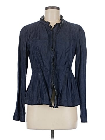PaperWhite Long Sleeve Blouse (view 1)