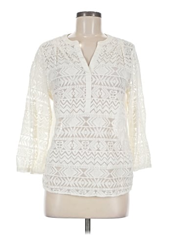 TWO by Vince Camuto 3/4 Sleeve T-Shirt (view 1)
