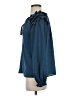 Current Air 100% Polyester Blue Long Sleeve Blouse Size S - photo 5