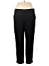 French Connection Solid Black Active Pants Size 10 - photo 1