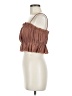 Shein 100% Polyester Brown Tube Top Size 6 - photo 5