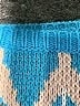 Unbranded 100% Polyester Argyle Blue Pullover Sweater Size S - photo 7