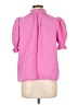 Gap Pink Short Sleeve Blouse Size L - photo 2