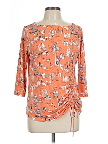 Investments 3/4 Sleeve Blouse (view 1)