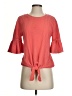 Cupio Orange 3/4 Sleeve Top Size S - photo 1