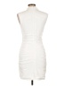 Unbranded Solid Ivory Cocktail Dress Size L - photo 2