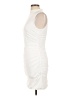 Unbranded Solid Ivory Cocktail Dress Size L - photo 5