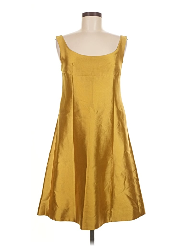 Pre-owned Jcrew Cocktail Dress In Gold