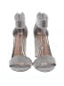Gianni Bini Gray Silver Heels Size 6 1/2 - photo 2
