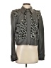 BCBGMAXAZRIA Animal Print Gray Jacket Size S - photo 1