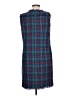 Boden Plaid Blue Casual Dress Size 12r - photo 2