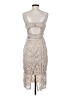 Bardot 100% Polyester Ivory Cocktail Dress Size 4 - photo 2