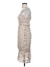 Bardot 100% Polyester Ivory Cocktail Dress Size 4 - photo 5