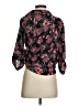 Harve Benard 100% Polyester Black 3/4 Sleeve Blouse Size S - photo 2
