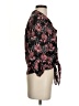 Harve Benard 100% Polyester Black 3/4 Sleeve Blouse Size S - photo 4