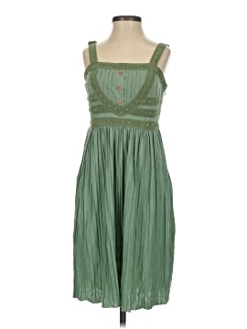 chinese dress ladies Mistletoe Emerald Green Tiered Dress – Mabel + Honey main image 0