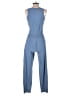 Athleta Solid Blue Jumpsuit Size 0 - photo 2