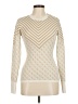 Guess Chevron-herringbone Ivory Pullover Sweater Size M - photo 1
