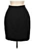 Classiques 100% Wool Solid Black Wool Skirt Size 10 (estimated) - photo 2