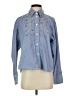 Zara Blue Long Sleeve Button-Down Shirt Size XS - photo 1