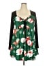Rosegal 100% Polyester Green Long Sleeve T-Shirt Size 4X - photo 1