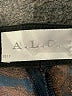 A.L.C. 100% Silk Argyle Brown Silk Pants Size 6 - photo 7