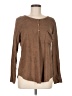 Vocal Brown Long Sleeve Top Size L - photo 1
