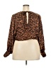 H&M Brown Long Sleeve Blouse Size XXL - photo 2