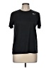 Nike 100% Polyester Black Active T-Shirt Size M - photo 1