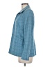 Amanda Smith 100% Wool Plaid Blue Wool Blazer Size 8 - photo 5