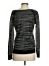 Ann Taylor LOFT Metallic Black Pullover Sweater Size S - photo 2