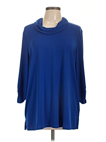 Susan Graver 3/4 Sleeve Top (view 1)