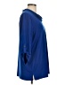 Susan Graver Blue 3/4 Sleeve Top Size L - photo 4