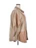 Nasty Gal Inc. 100% Polyurethane Color Block Tan Raincoat Size 18 - photo 4
