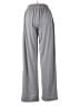Unbranded 100% Polyester Solid Gray Casual Pants Size S - photo 2