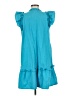 Mud Pie Teal Casual Dress Size M - photo 2