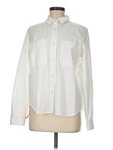 T by Alexander Wang Long Sleeve Button-Down Shirt (view 1)