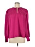 Ann Taylor 100% Polyester Pink Long Sleeve Blouse Size M - photo 1