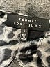 Robert Rodriguez 100% Silk Animal Print Silver Blouse Size 6 - photo 7