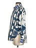 Express Paisley Blue Long Sleeve Blouse Size XS - photo 5