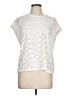 Zara White Short Sleeve Top Size L - photo 1